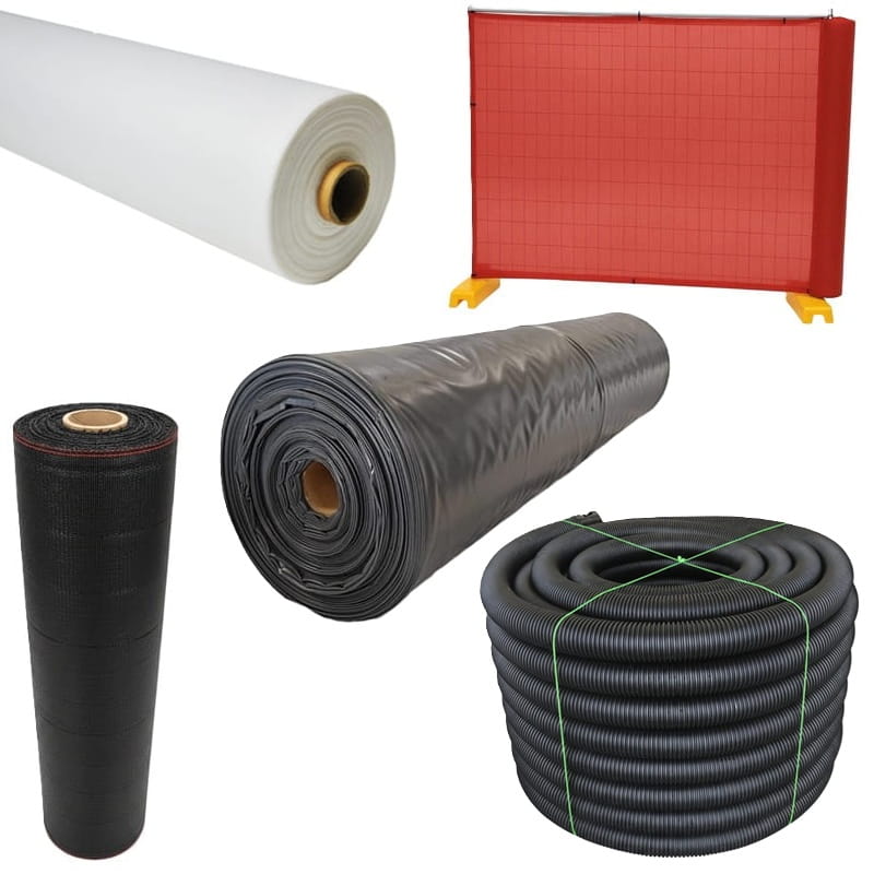 Drain Pipe, Geotextiles and Fabrics