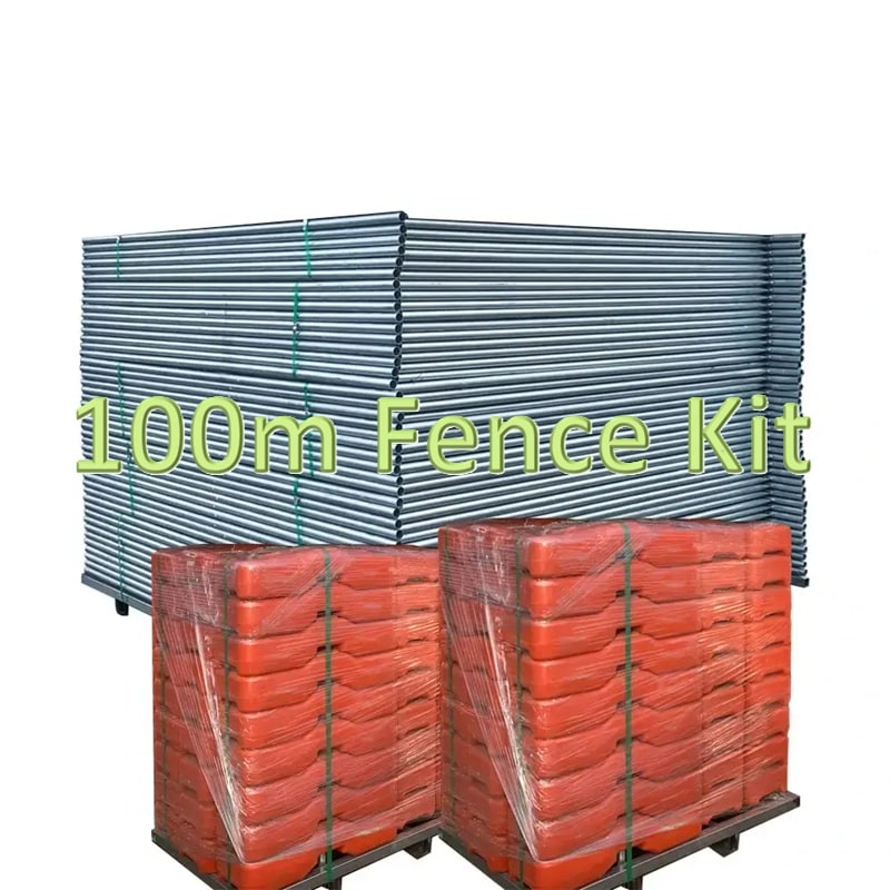 100m Temporary Fence Kit