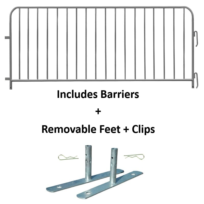 NZTA Approved Galv Pedestrian Barrier