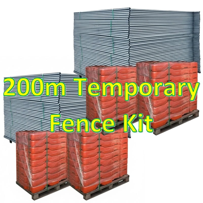 200m Temporary Fence Kit