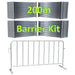 200m Pedestrian Construction Barrier Kit