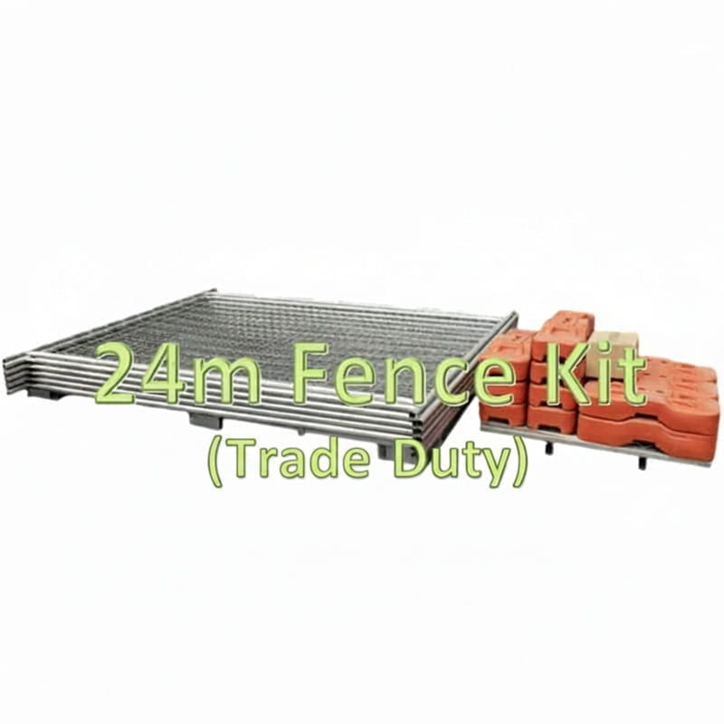 24m Temporary Fence Kit (Trade Duty)