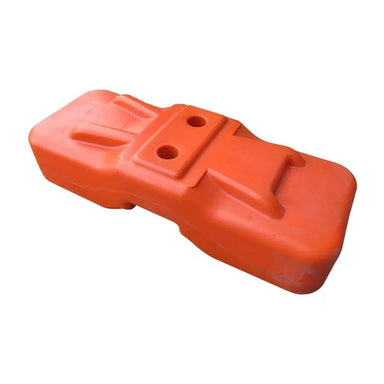 Temporary Fence Orange Concrete Feet (25kg)