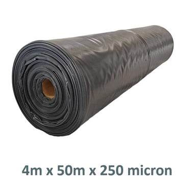 (4m x 50m) Builders Plastic Polythene Roll