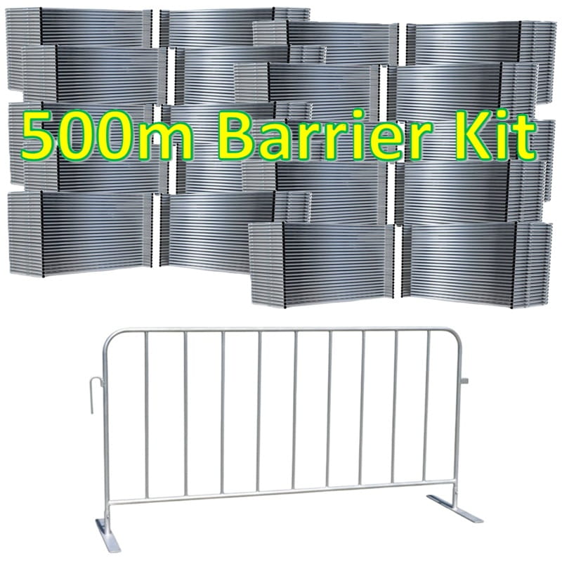 500m Pedestrian & Crowd Control Barrier Kit