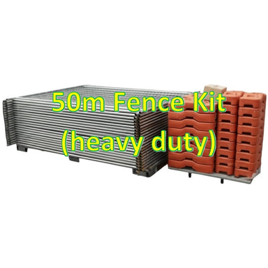 50m Temporary Fence Kit (heavy duty)