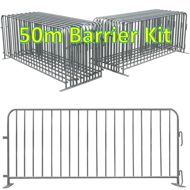50m NZTA Approved Pedestrian Barrier Kit