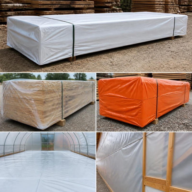 Timber Wrap Plastic Sheeting