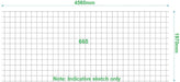 665 Construction Yard Mesh (4.56m x 1.97m)