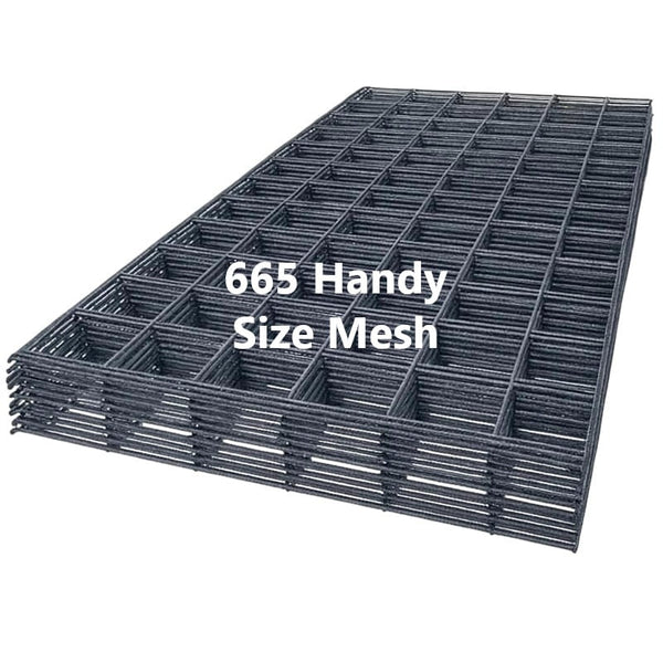665 Handy Size Mesh in black, durable material for versatile construction and DIY projects.