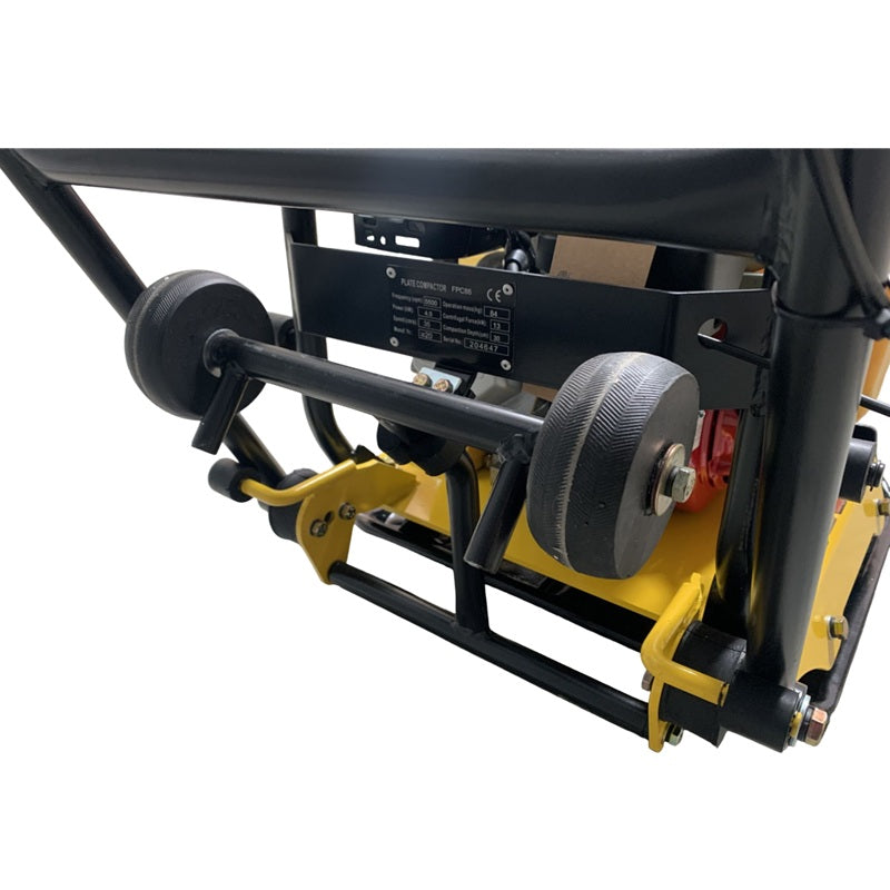 86kg Plate Compactor with Water Tank & Wheels