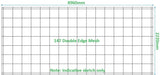 147 Double Edge Economy Mesh