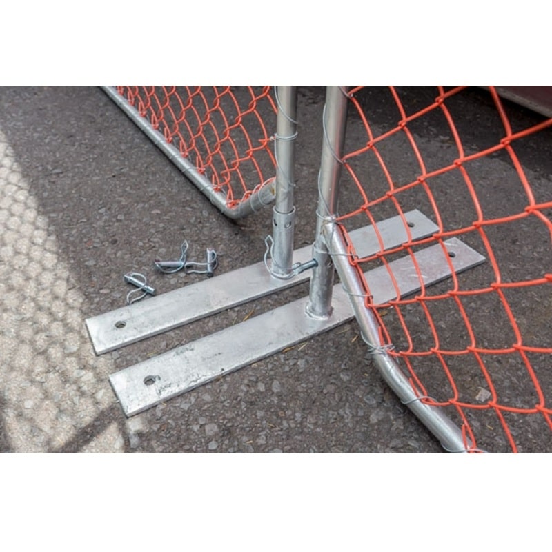 Orange Construction Pedestrian Barrier Fence (2.2m x 1.25m)