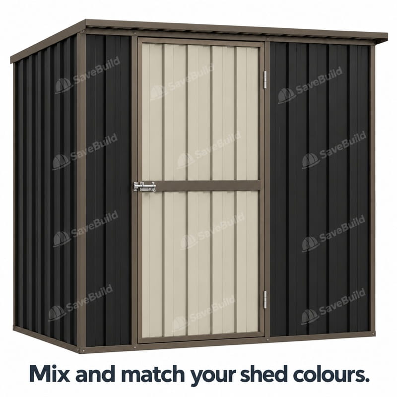 1.83m x 1.08m Garden Master Shed