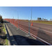 Orange Construction Pedestrian Barrier Fence (2.2m x 1.25m)