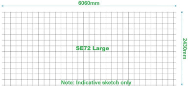 SE72 Reinforcing Mesh (6.06m x 2.43m)