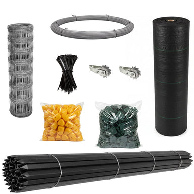 50m Super Silt Fence Kit for Erosion Control