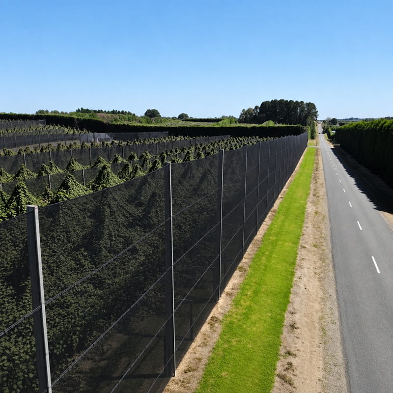 100m Windbreak Net (140GSM) Medium Duty