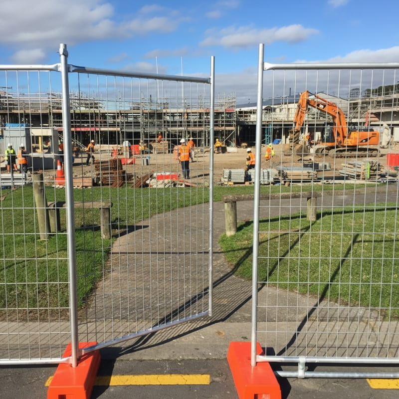 Temp Fence Pedestrian Gate Panel (1.2m W x 2.1m H)